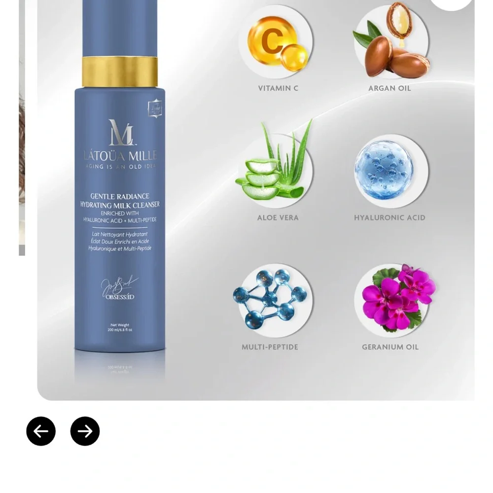 Gentle Radiance Hydrating Milk Cleanser